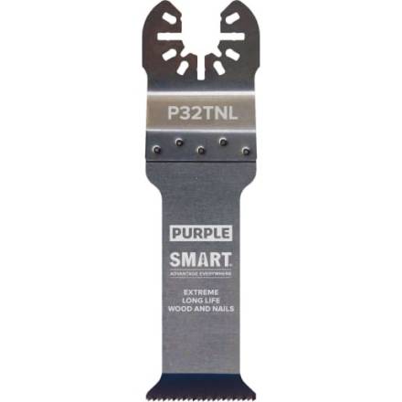 Smart P32TNL1 Purple Series 32mm Deep Cut Titanium Alloy Bi-Metal Multi-Tool Blade
