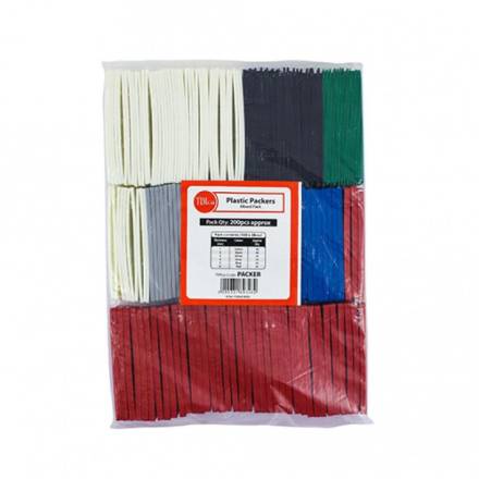 TIMCO Assorted Flat Packers 28mm 100 x 28mm Bag of 200