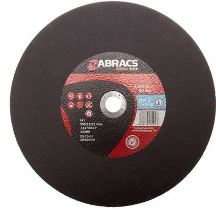 Abracs Proflex Flat Metal Cutting Disc 350mm x 2.8mm x 25mm