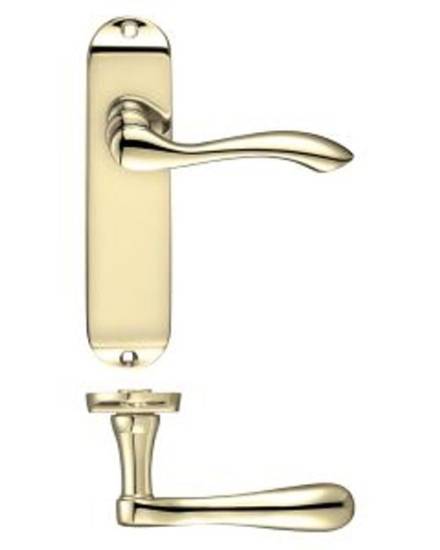 Zoo Hardware Polished Brass Bathroom Furniture Set