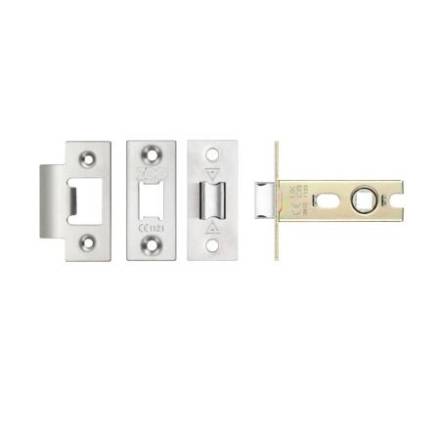 Zoo Hardware Project Tubular Latch 64mm Square Forend Satin Stainless Steel FD30/60