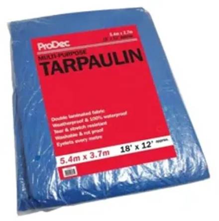 Proguard Blue Large Tarpaulin 18ft x 12ft (5.4m x 3.5m)