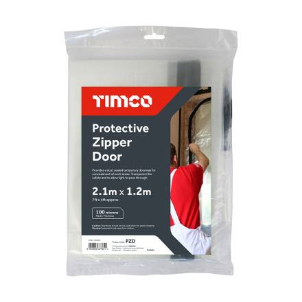 TIMCO Protective Zipper Door 2.1m x 1.2m
