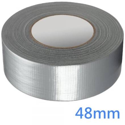 Kendon Rope and Twine Glad 48mm Silver Gaffer Tape