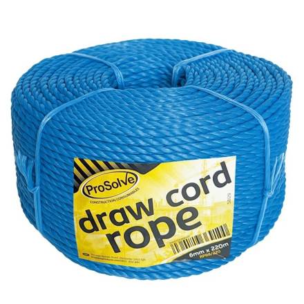Prosolve Polypropylene Rope Coil 6mm x 220m Blue