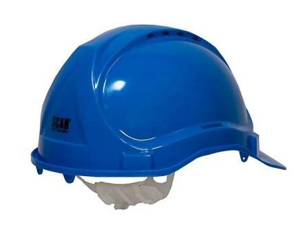 Scan YS-4 Safety Hard Hat Blue