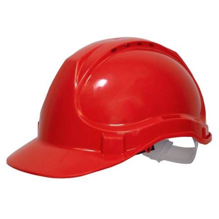 Scan Standard Industrial Safety Helmet Red