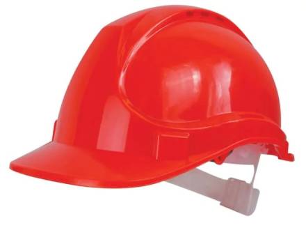 Scan Standard Industrial Safety Helmet Red