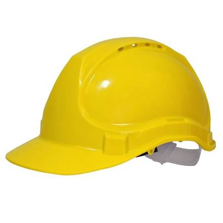 Scan Safety Standard Industrial Hard Hat Yellow
