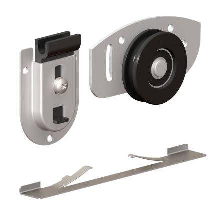 Rothley ARES2 Twin Track Sliding Door System 2400mm - Set for 3 Doors