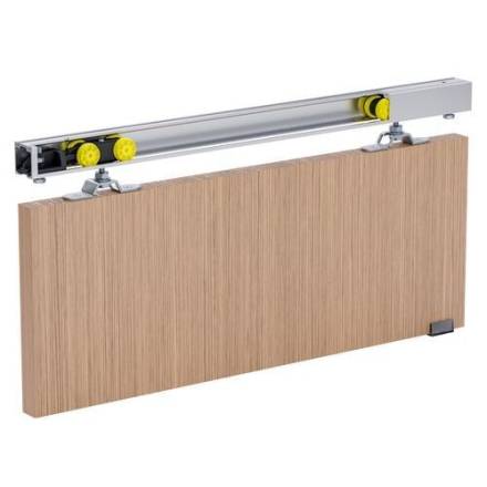 Rothley Herkules 60 Single Sliding Door Kit 1800mm Track for 900mm Door Panel