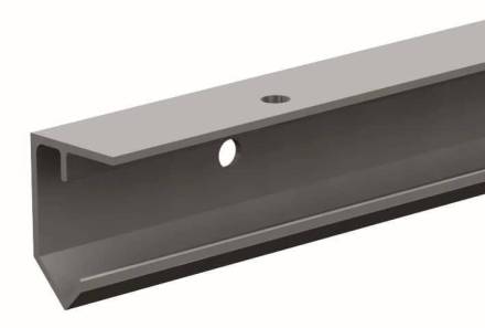 Rothley Jupiter Top Hung Sliding Door Kit 1500mm Silver