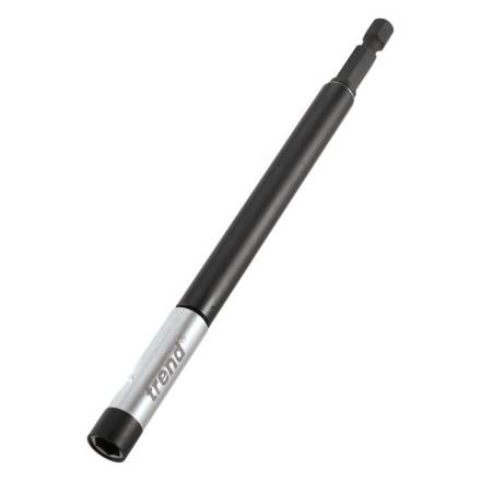 Trend Snappy One Touch Bit Holder 150mm - 1/4" Hex, Magnetic, 10.3mm Slim Profile