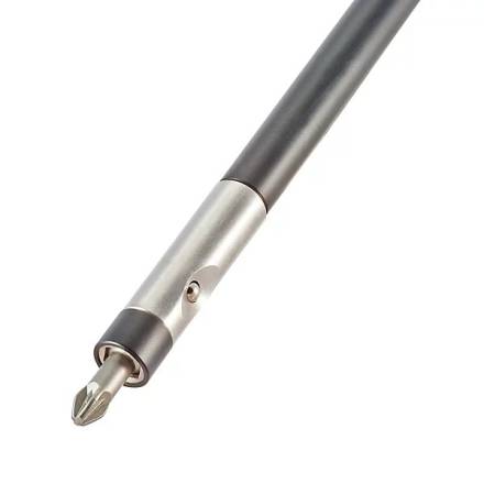 Trend Snappy One Touch Bit Holder 150mm - 1/4" Hex, Magnetic, 10.3mm Slim Profile