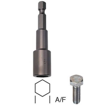 Trend Snappy Magnetic Nut Driver 8mm A/F - 1/4" Hex Shank