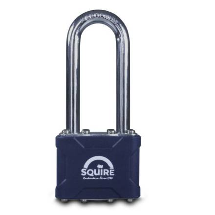 Squire Stronglock 35/2.5 40mm Laminated Double Locking Padlock Long Shackle