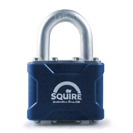 Squire 37 Stronglock 4 Pin Tumbler 45mm Laminated Double Locking Padlock - Open Shackle