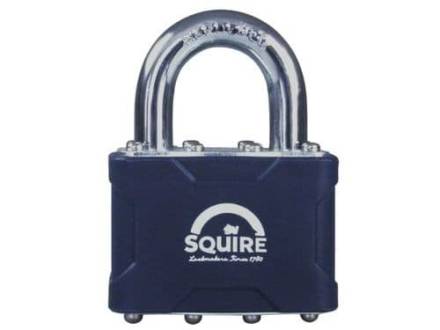 Squire 39 Stronglock 50mm Laminated Double Locking Padlock Open Shackle
