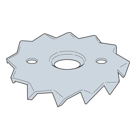 Simpson Strong-Tie SSTC50 Single-Sided Toothed Plate Timber Connector M12 x 48mm