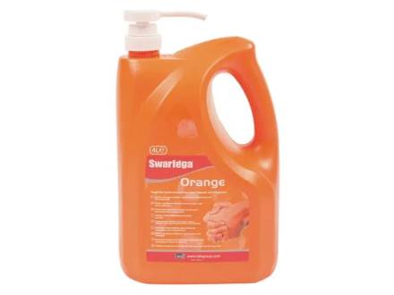 Swarfega Orange Heavy Duty Hand Cleaner Pump Top Bottle 4 Litre