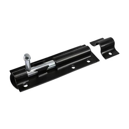 TIMCO Straight Tower Bolt Black 152mm (6")