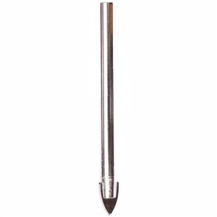 Dart 10mm Tile and Glass Drill Bit - Tungsten Carbide Spear Point, Straight Shank