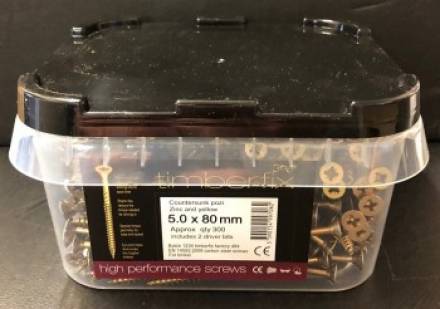Aptus Timberfix 360 Pozi Countersunk Woodscrews 3.5 x 30mm Tub of 1500