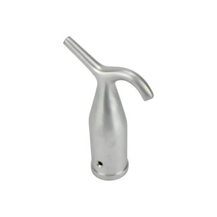 Traditional Hardware Sash Pole Hook Satin Chrome for 25mm Pole