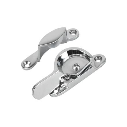 Traditional Hardware THD183L/CP Chrome Plated Locking Fitch Sash Fastener