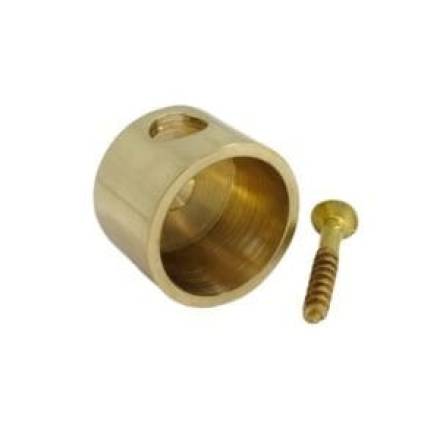 Traditional Hardware Brass Cord Plug 31mm - THD192/PB