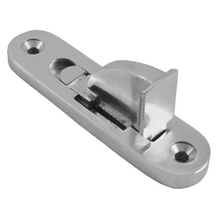 Traditional Hardware THD193/CP Weekes Sash Stop Chrome Plated Radius Ends