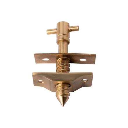 Traditional Hardware THD199/PB Polished Brass T Baton Rod Screw 38mm