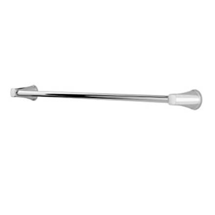 Traditional Hardware THD214/CP 610mm Polished Chrome Bar Handle Sash Lift With Reeded Ends