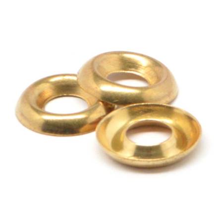 Brass Cup Washer 10G (Pack of 50)