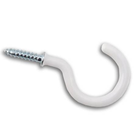 Unifix 25mm White Cup Hook Pack of 10