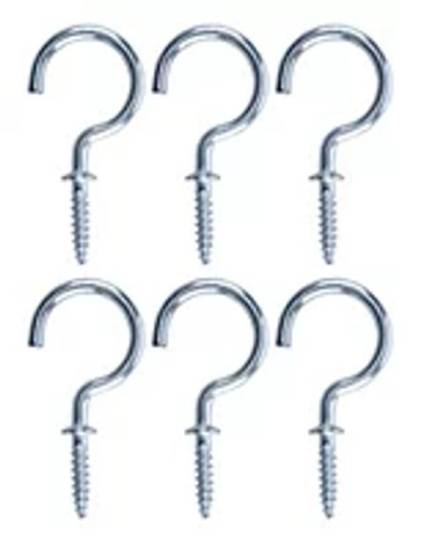 Unifix 55mm M Hook Bright Zinc Plated - Pack of 10