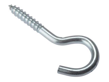 Unifix 100mm Bright Zinc Plated M Hook - Pack of 2