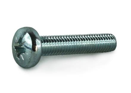 Unifix BZP Pan Head Machine Screw M5 x 50mm (Pack of 10)