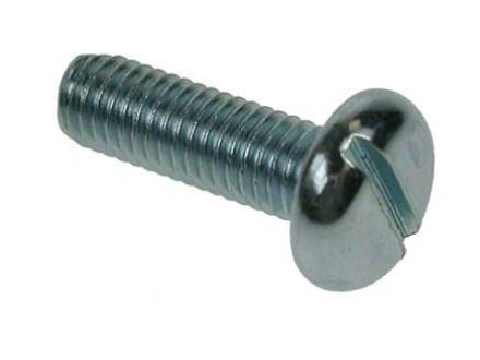 Unifix M6 x 50mm BZP Pan Head Machine Screw Pack of 10