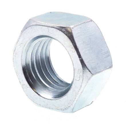 Unifix M16 x 2.00 Bright Zinc Plated Full Hex Nut DIN 934 Class 8 (Pack of 4)
