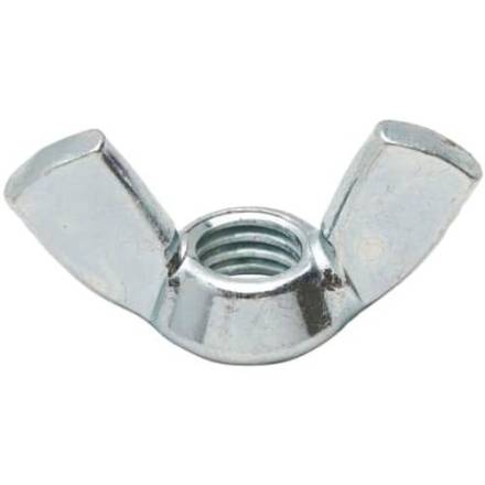 M8 Bright Zinc Plated Wing Nut (Pack of 10)