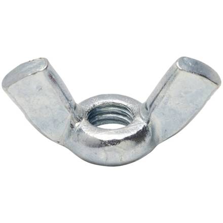 M8 Bright Zinc Plated Wing Nut (Pack of 10)