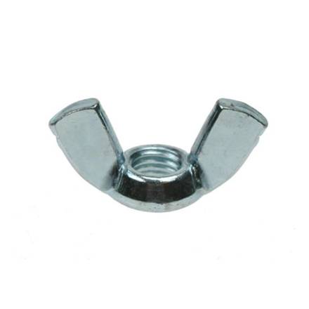 Unifix M10 Bright Zinc Plated Wing Nut - Pack of 6