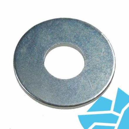 Unifix M8 x 25mm Bright Zinc Plated Mudguard (Penny) Washers HV140 - Pack of 20