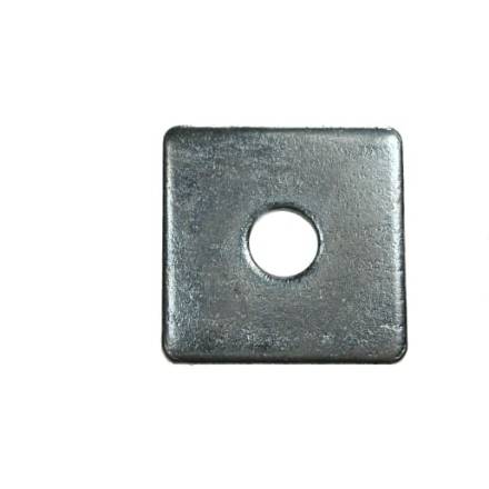 Unifix M12 x 50 x 3.0mm Square Plate Washer Bright Zinc Plated Pack of 8