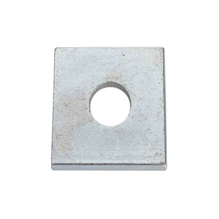 Unifix M12 x 50 x 3.0mm Square Plate Washer Bright Zinc Plated Pack of 8