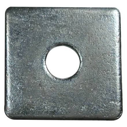 Unifix M12 x 50 x 3.0mm Square Plate Washer Bright Zinc Plated Pack of 8