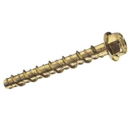 Thunderbolt All-Purpose Anchor Hexagon Flange Head ZYP M6 x 100mm (Box of 100)