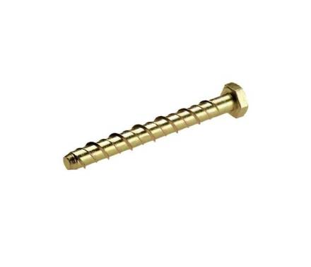 Thunderbolt All-Purpose Anchor Hexagon Flange Head ZYP M6 x 100mm (Box of 100)