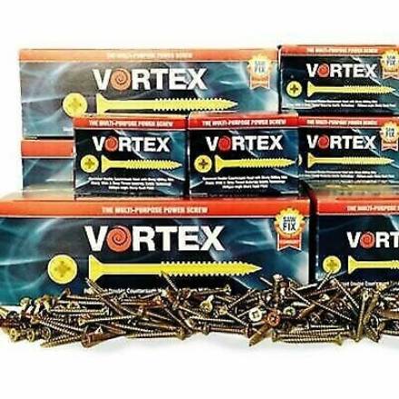 Unifix Vortex 3.5 x 50mm Multi-Purpose Power Screws CE Approved (Pack of 200)